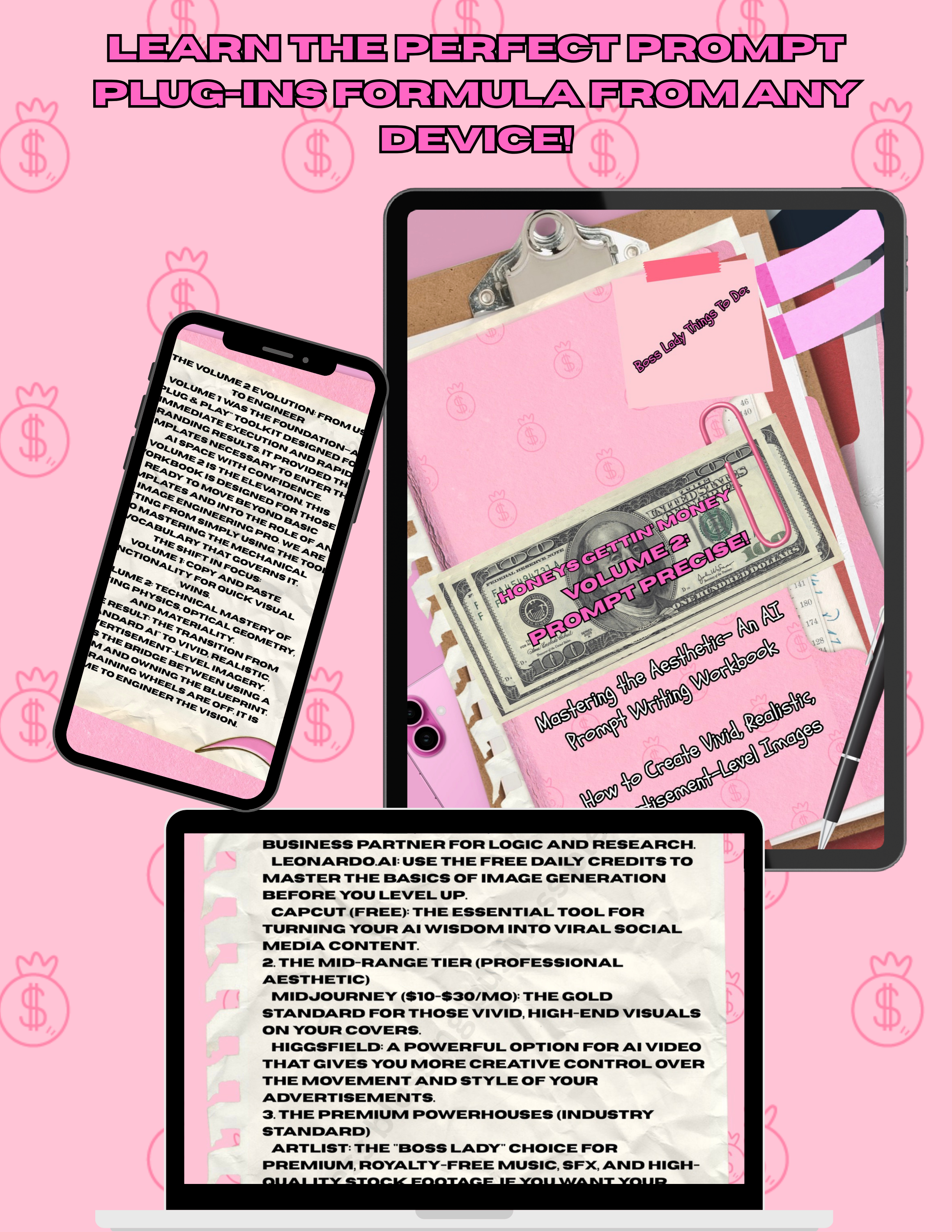 Honeys Gettin’ Money Volume 2: PROMPT PRECISE- Master A.I Prompt Writing