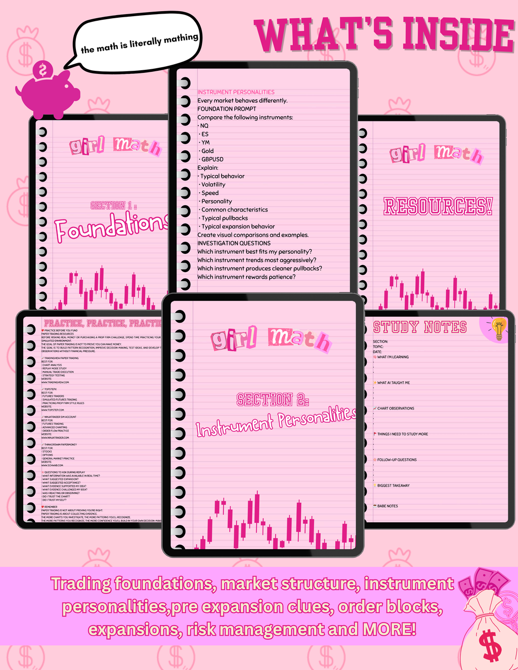 GIRL MATH 💅💗: Trading for Babes A.I STUDY GUIDE