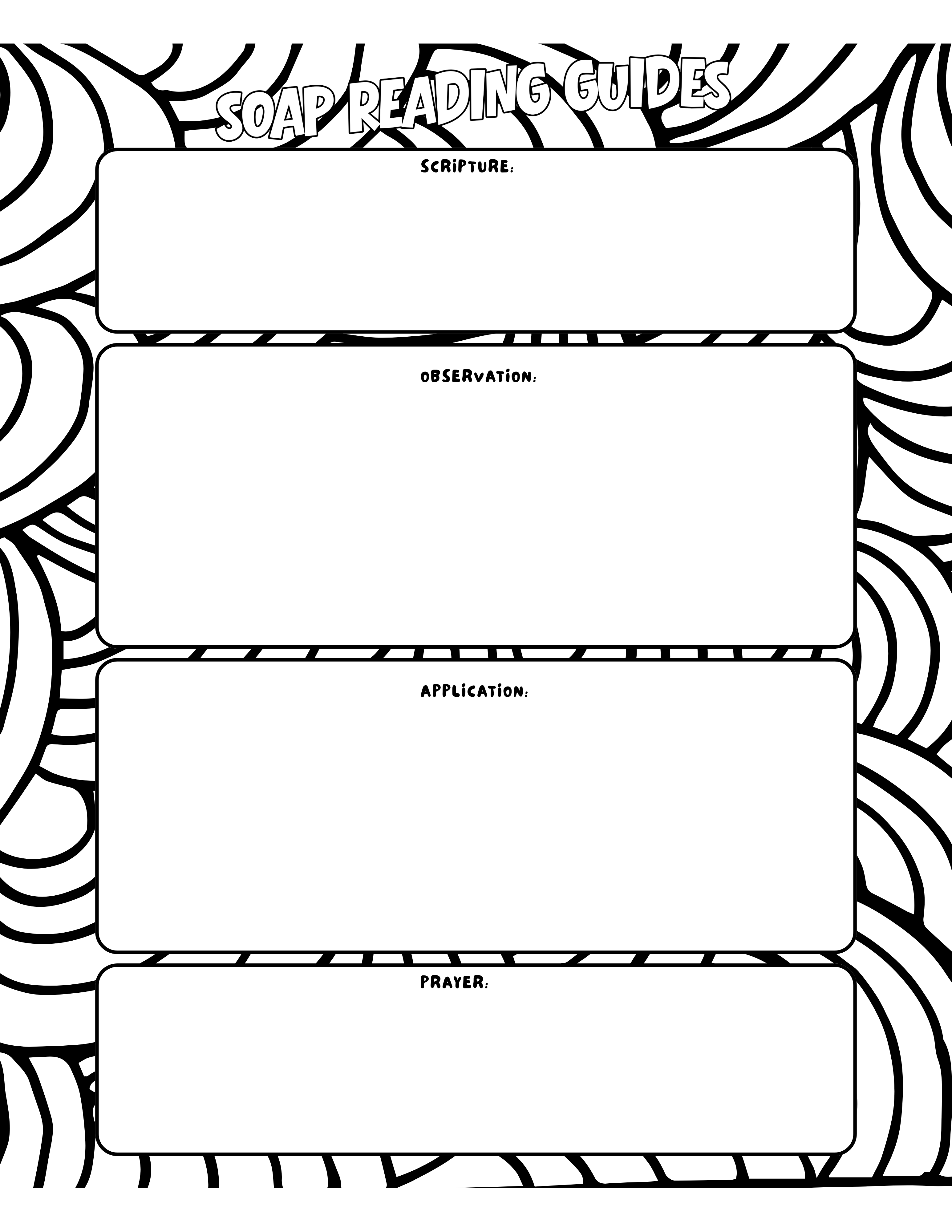 Bible Babe Master ADHD Friendly Bible Study Guide/Coloring Book